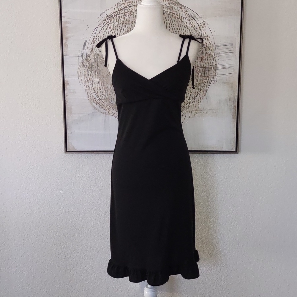 Preloved Express Little Black Dress Size 1/2